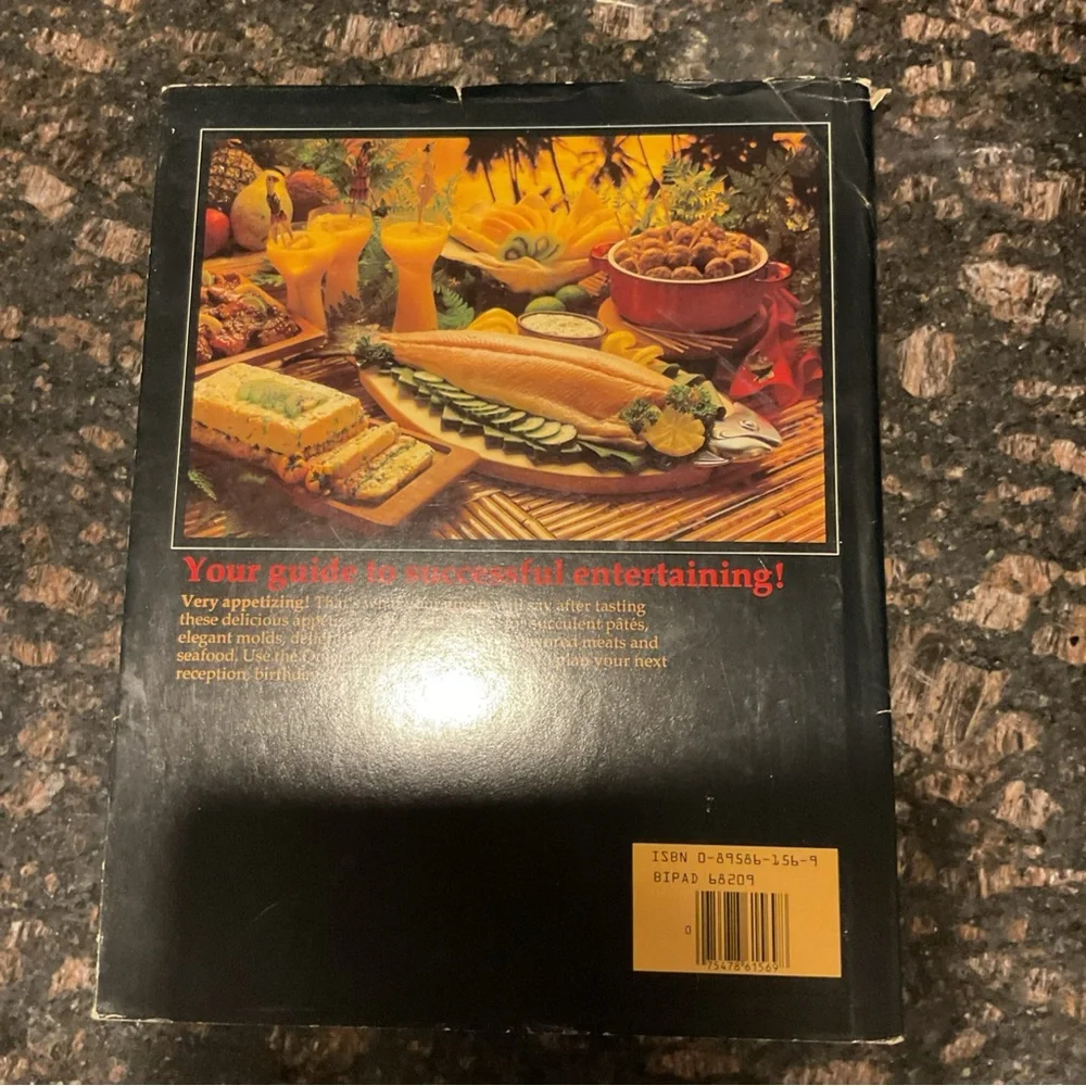 Appetizers Cookbook - Black and Yellow